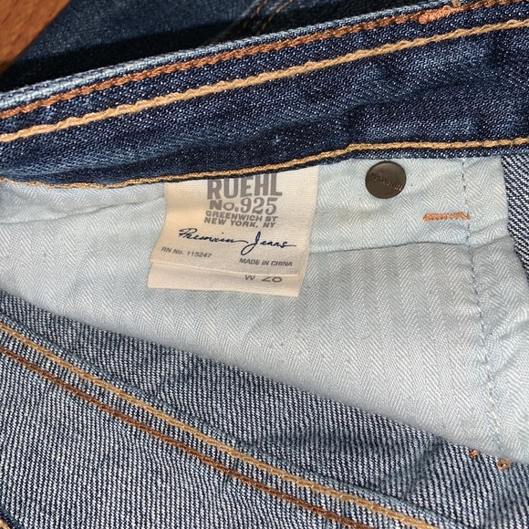 Ruehl No. 925 Distressed Denim Skirt - Picture 8 of 10